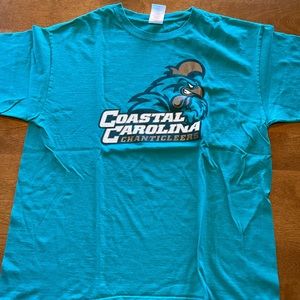 Coastal Carolina Chanticleers tee shirt size large